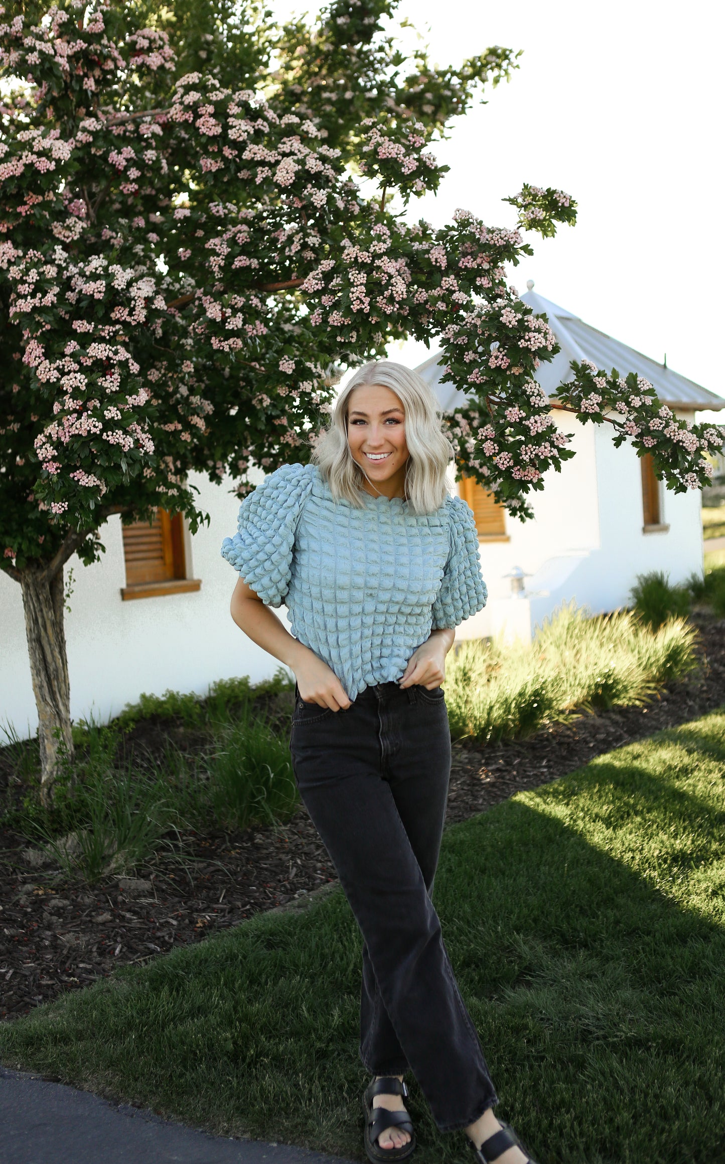 Demi Top - Blue