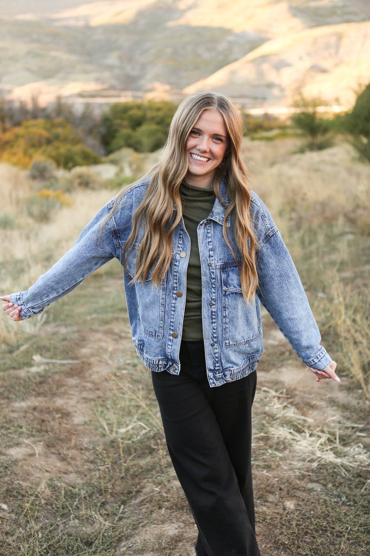 Olivia Top - Olive