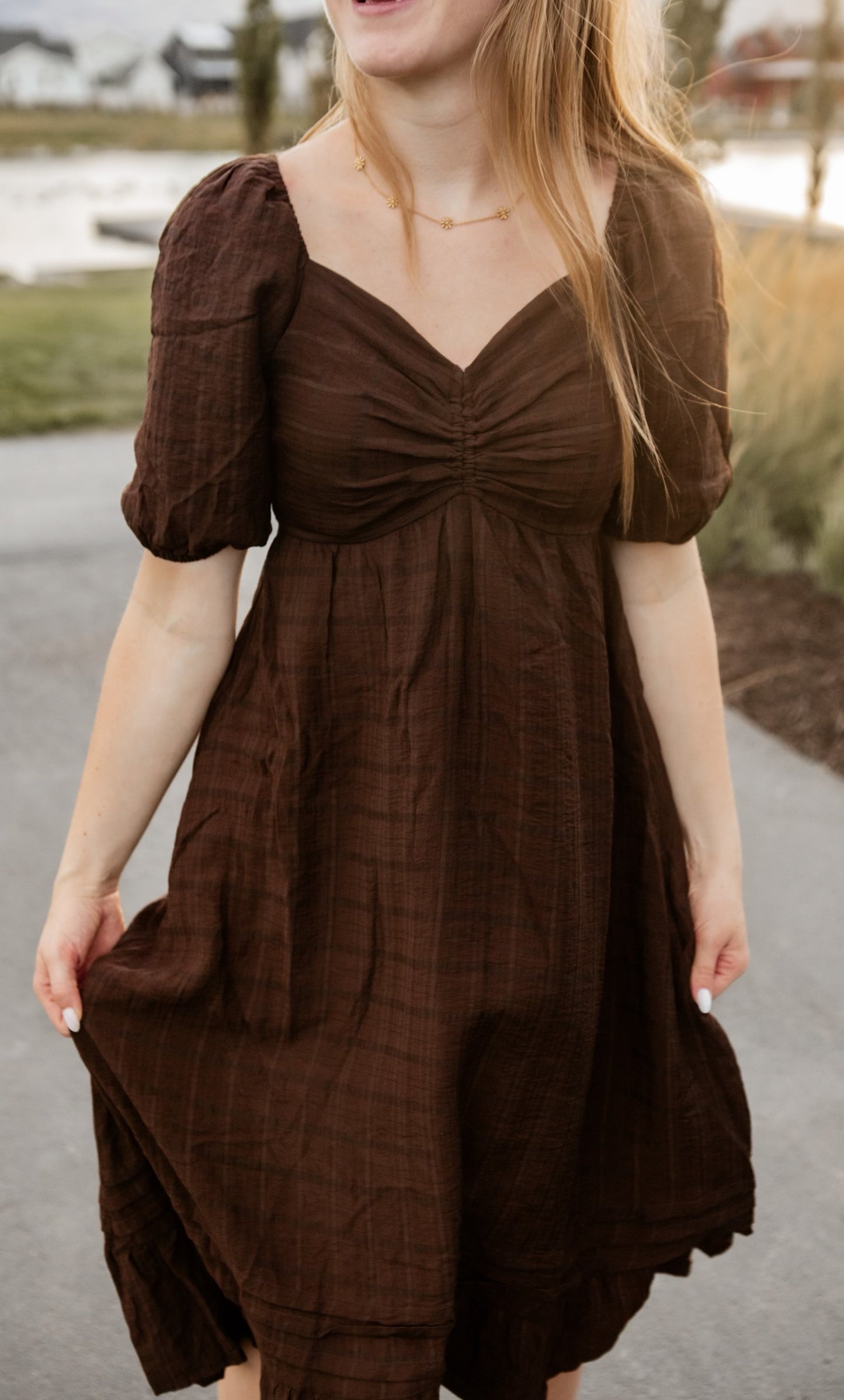 Rylan Dress - Chocolate