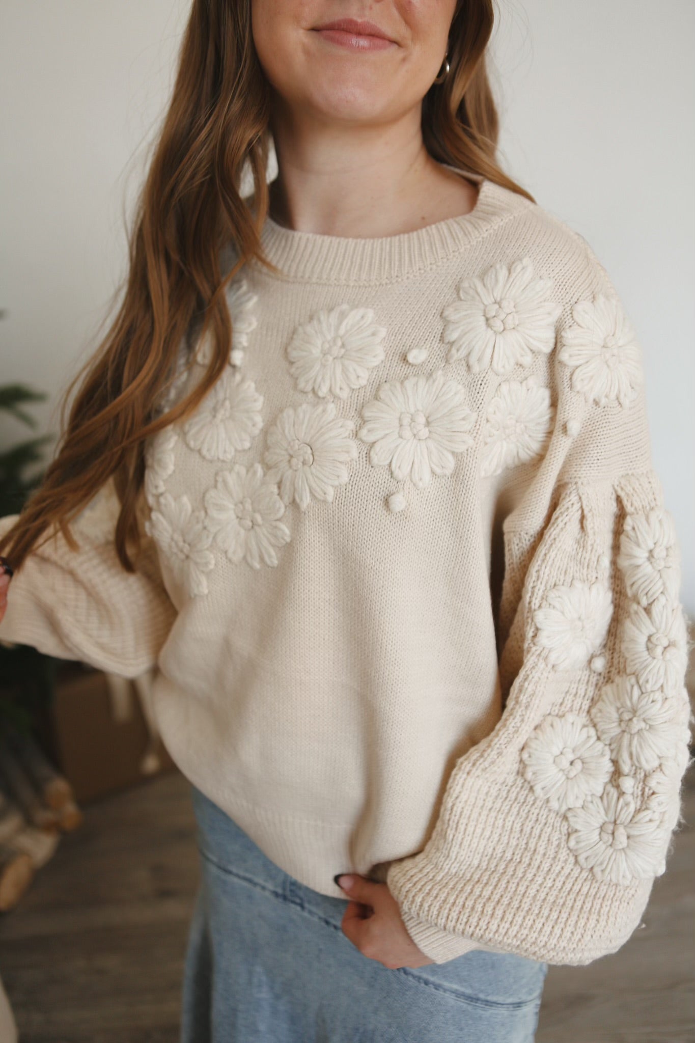 Wren Sweater - Cream