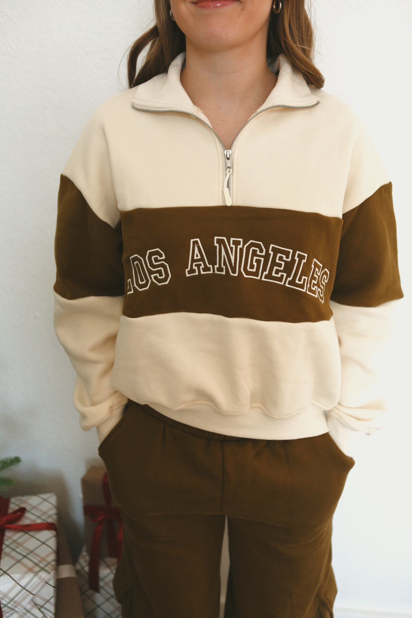 Los Angeles Sweatshirt - Olive