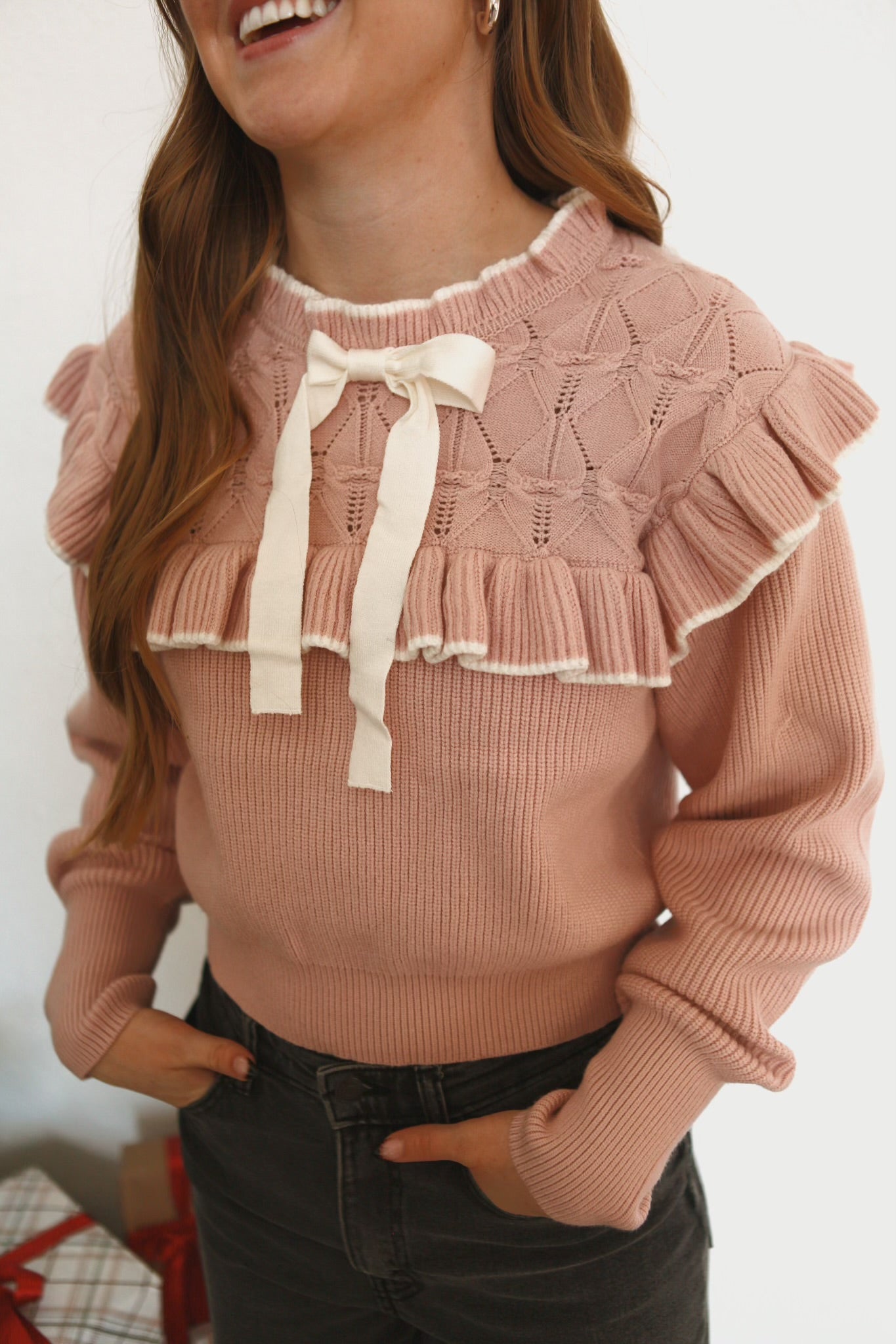 Gloria Sweater - Light Pink