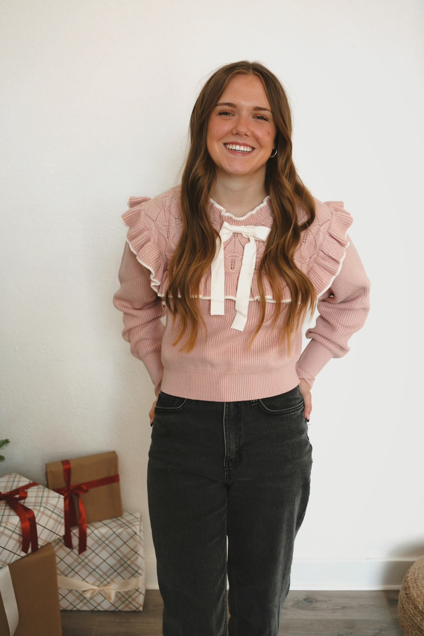 Gloria Sweater - Light Pink