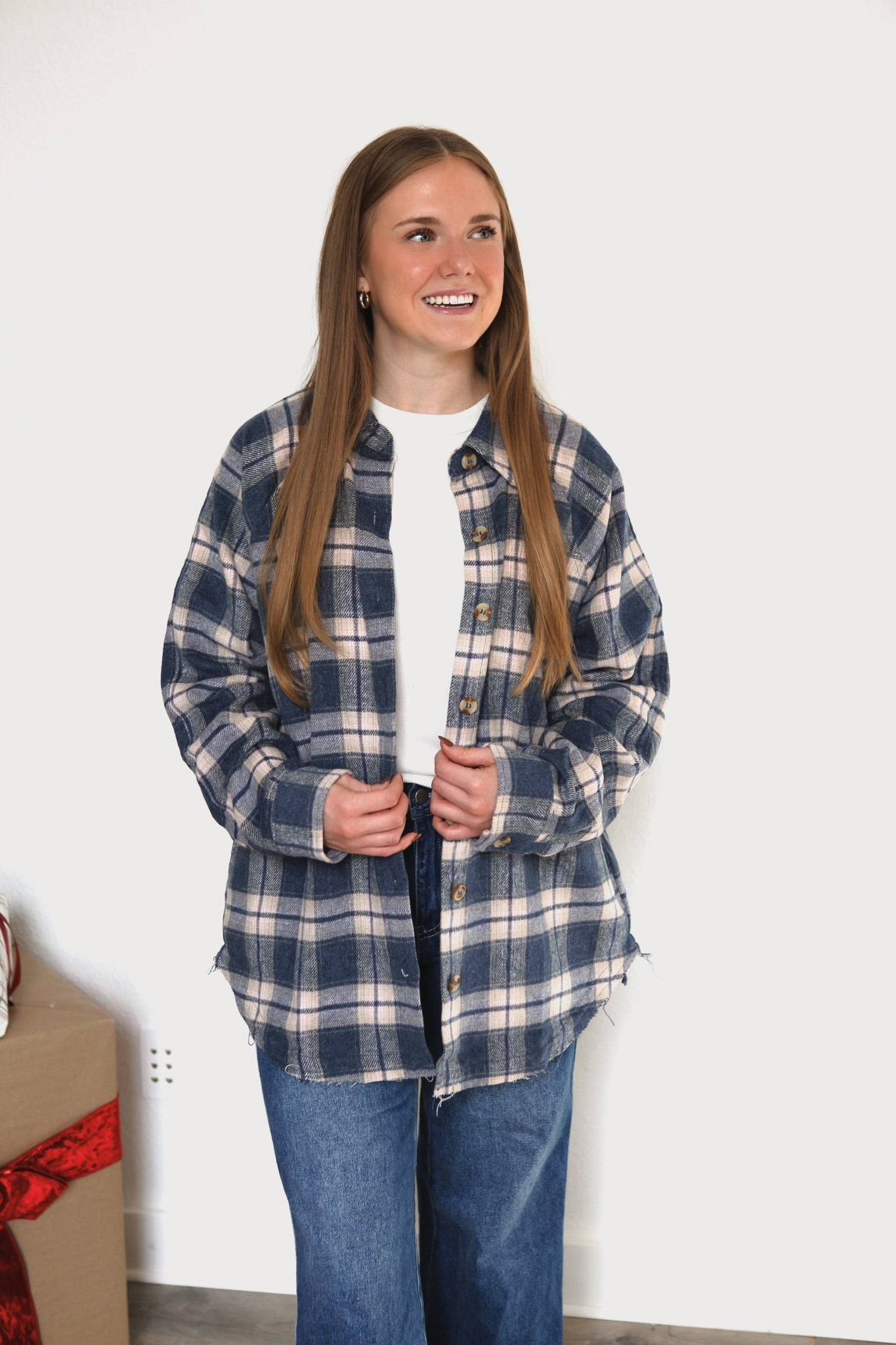 Kyra Shacket - Blue