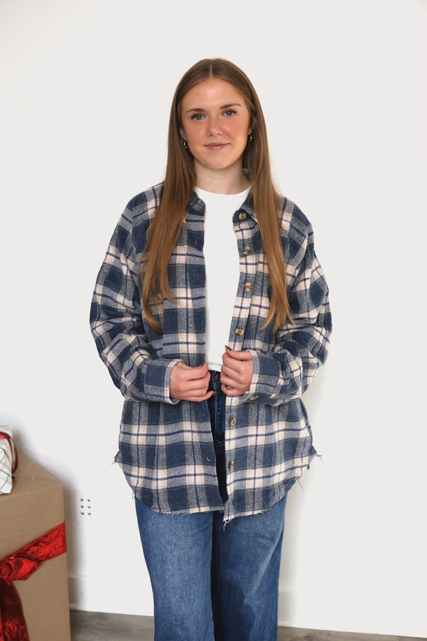 Kyra Shacket - Blue