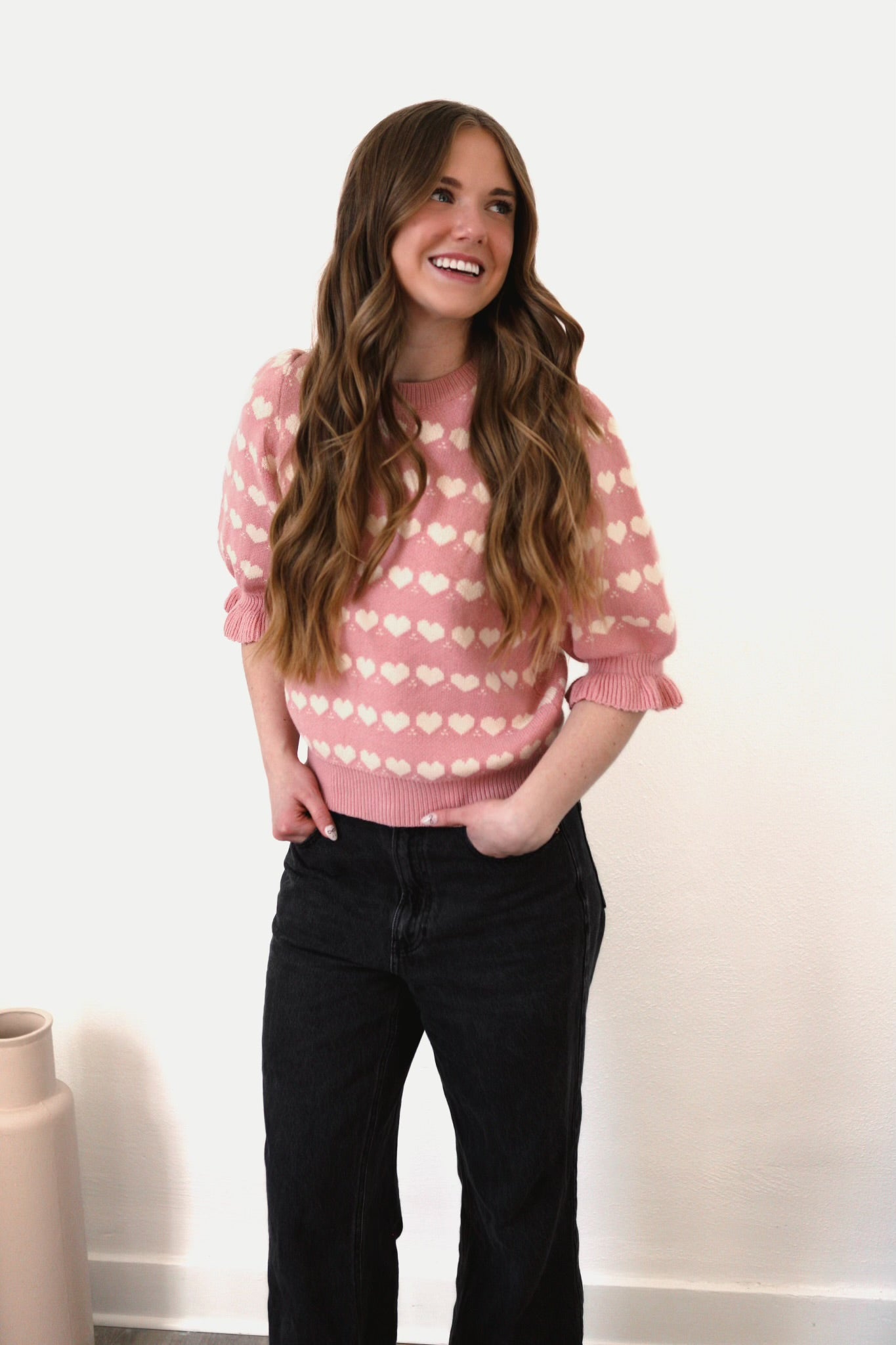Mallorie Sweater - Blush