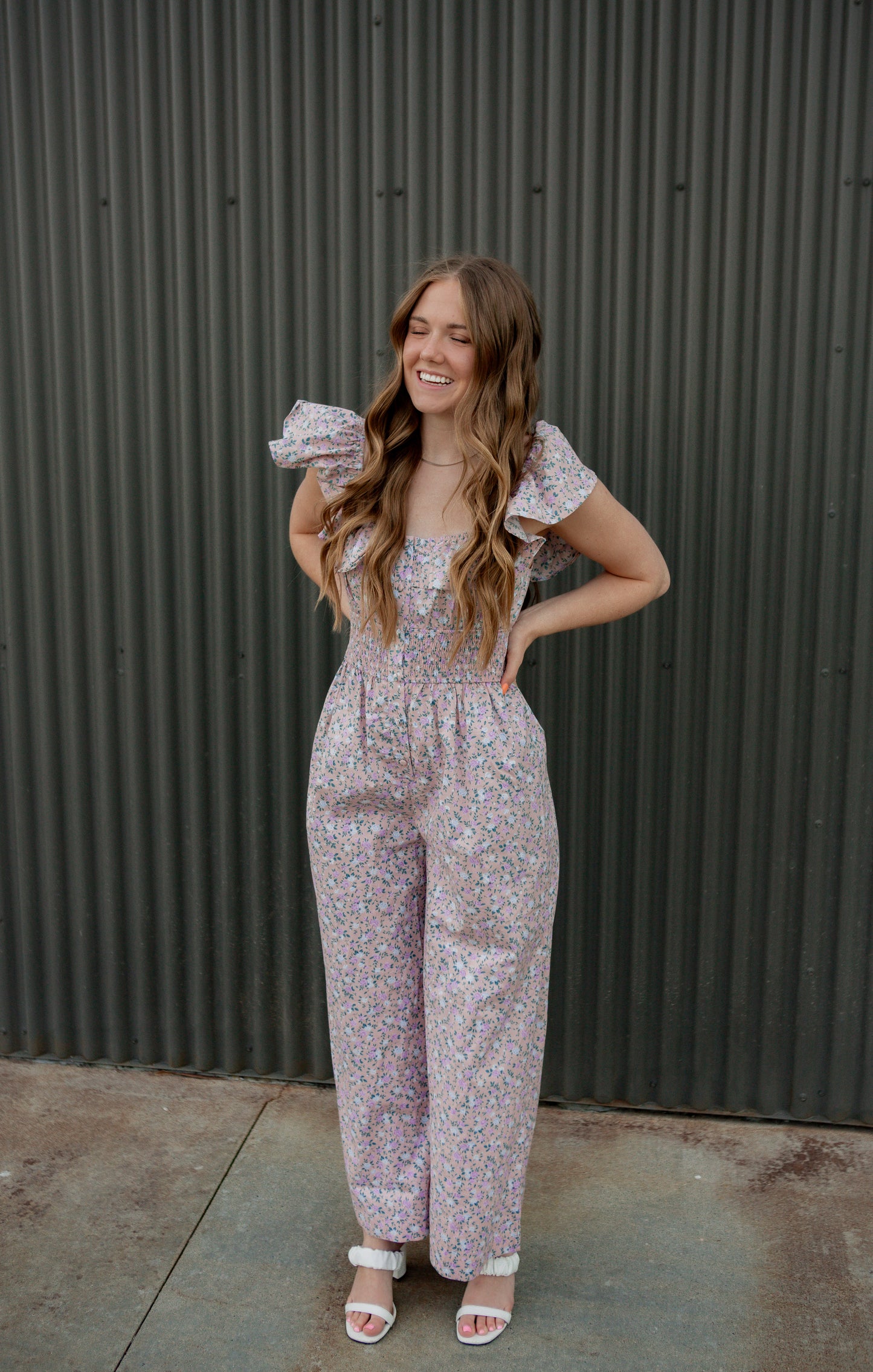 Melody Jumpsuit - Purple Multi