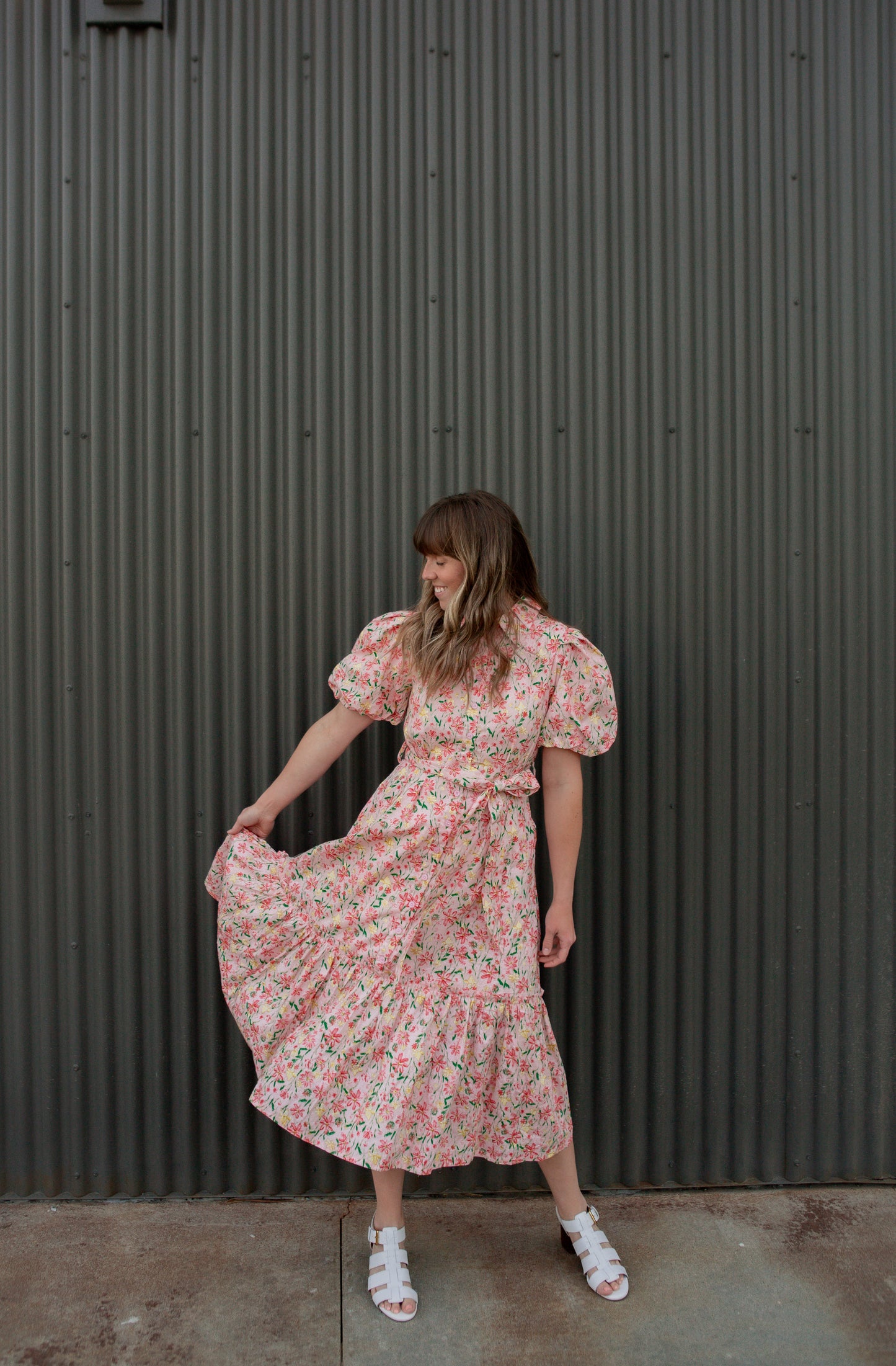 Caroline Dress - Pink