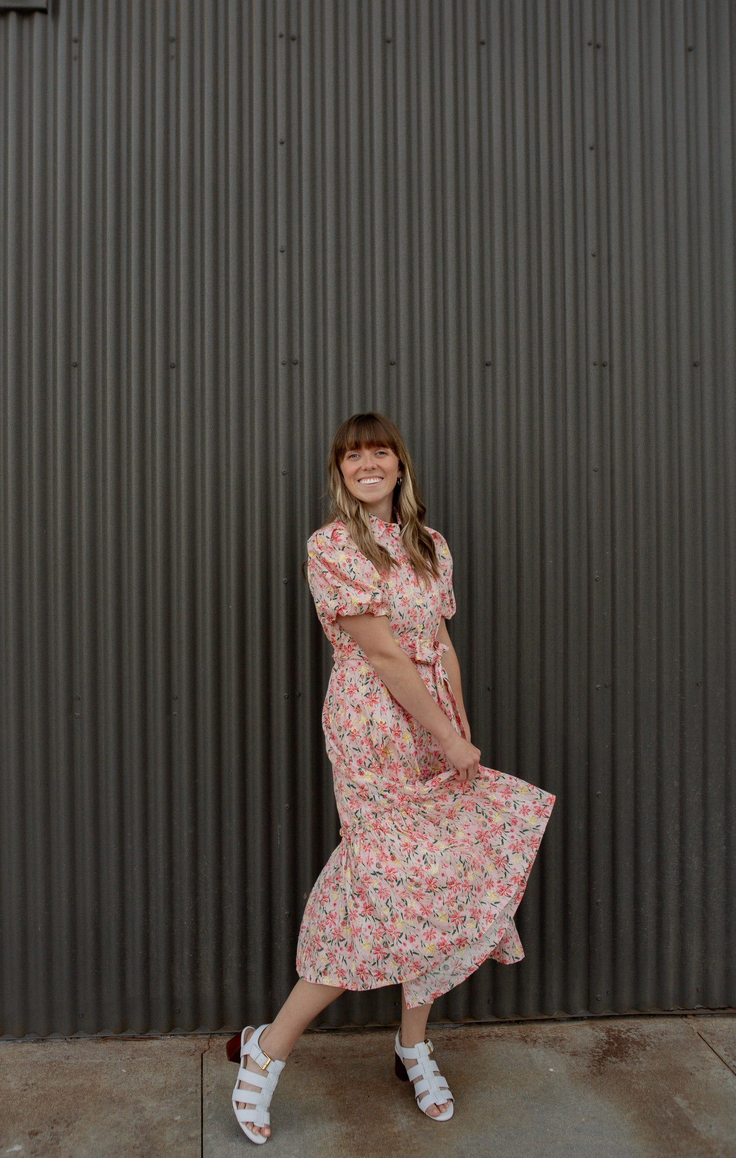 Caroline Dress - Pink