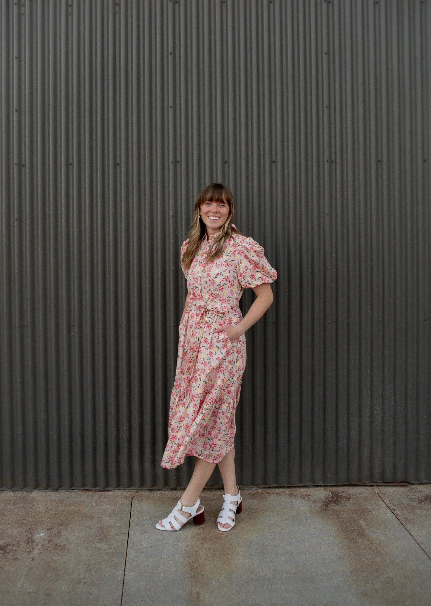 Caroline Dress - Pink