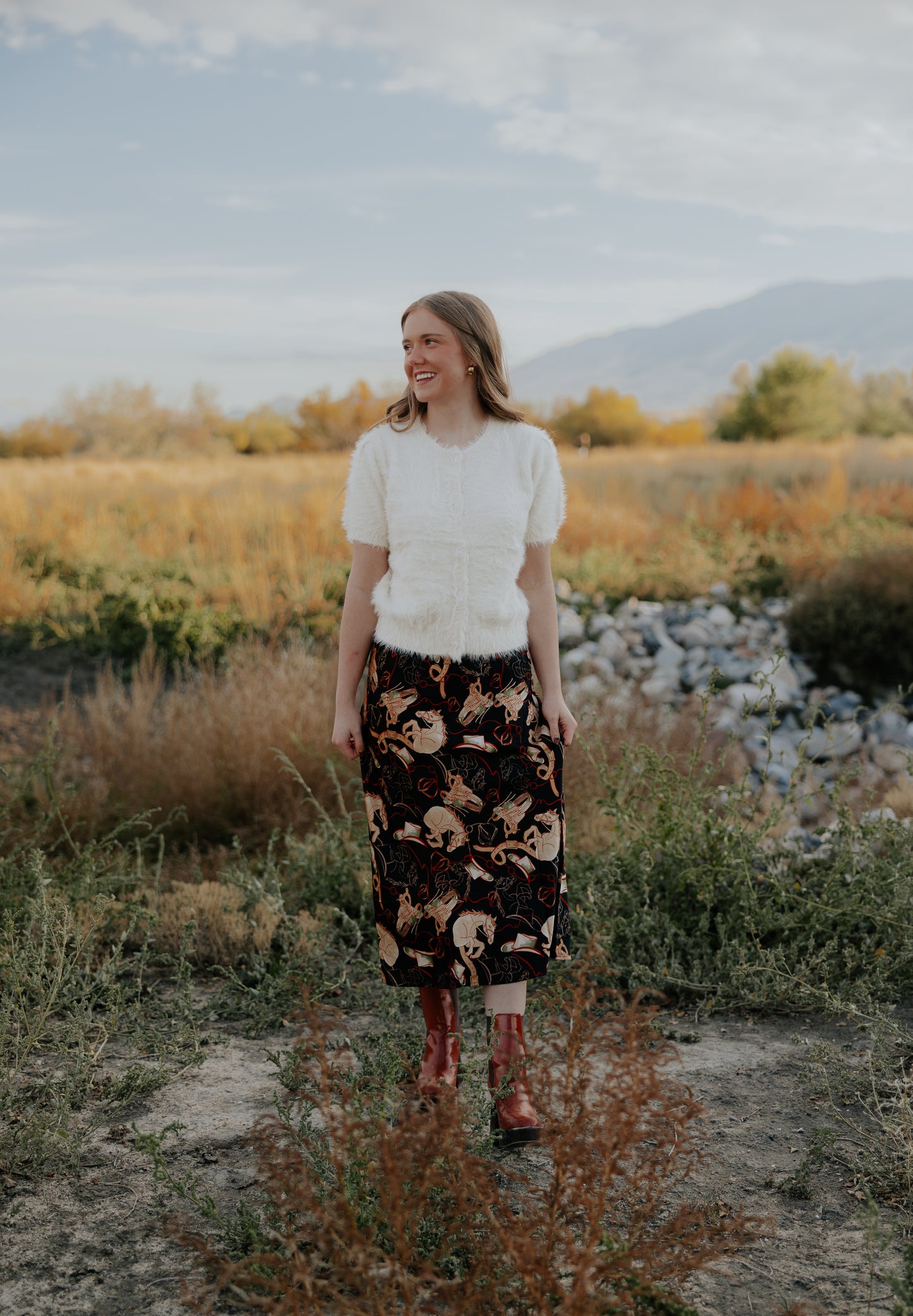 Cheyenne Fuzzy Sweater