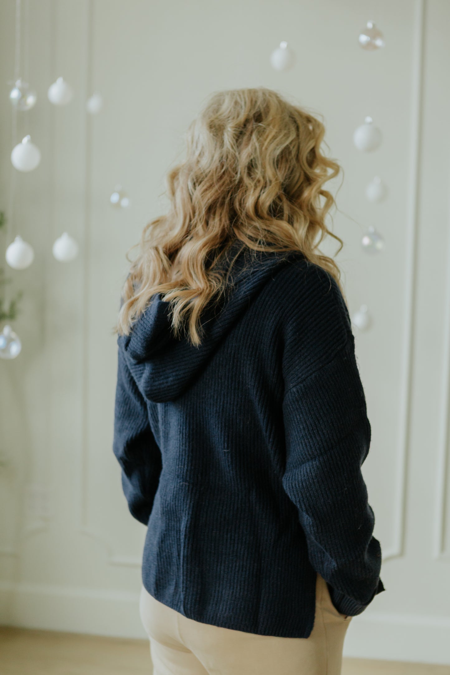 New York Knit Hoodie