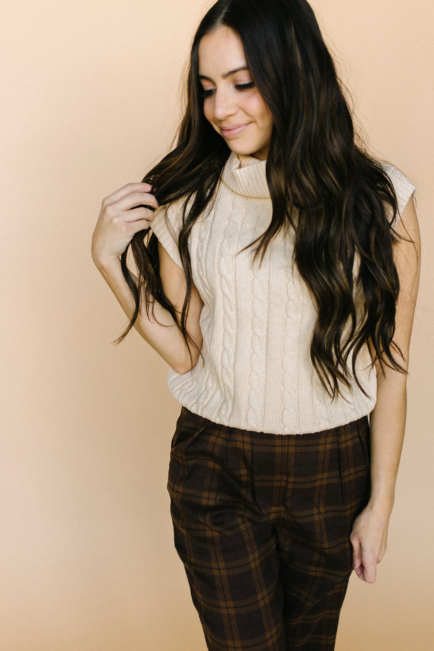 Bennion Plaid Pants - Brown Multi