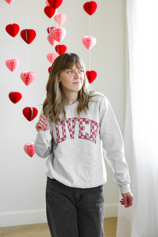Lover Sweatshirt - Heather Grey