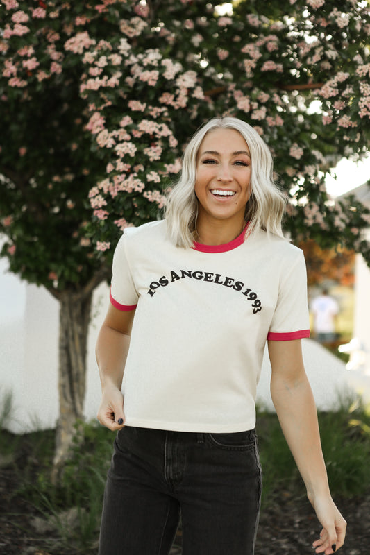 Los Angeles Tee - Off White