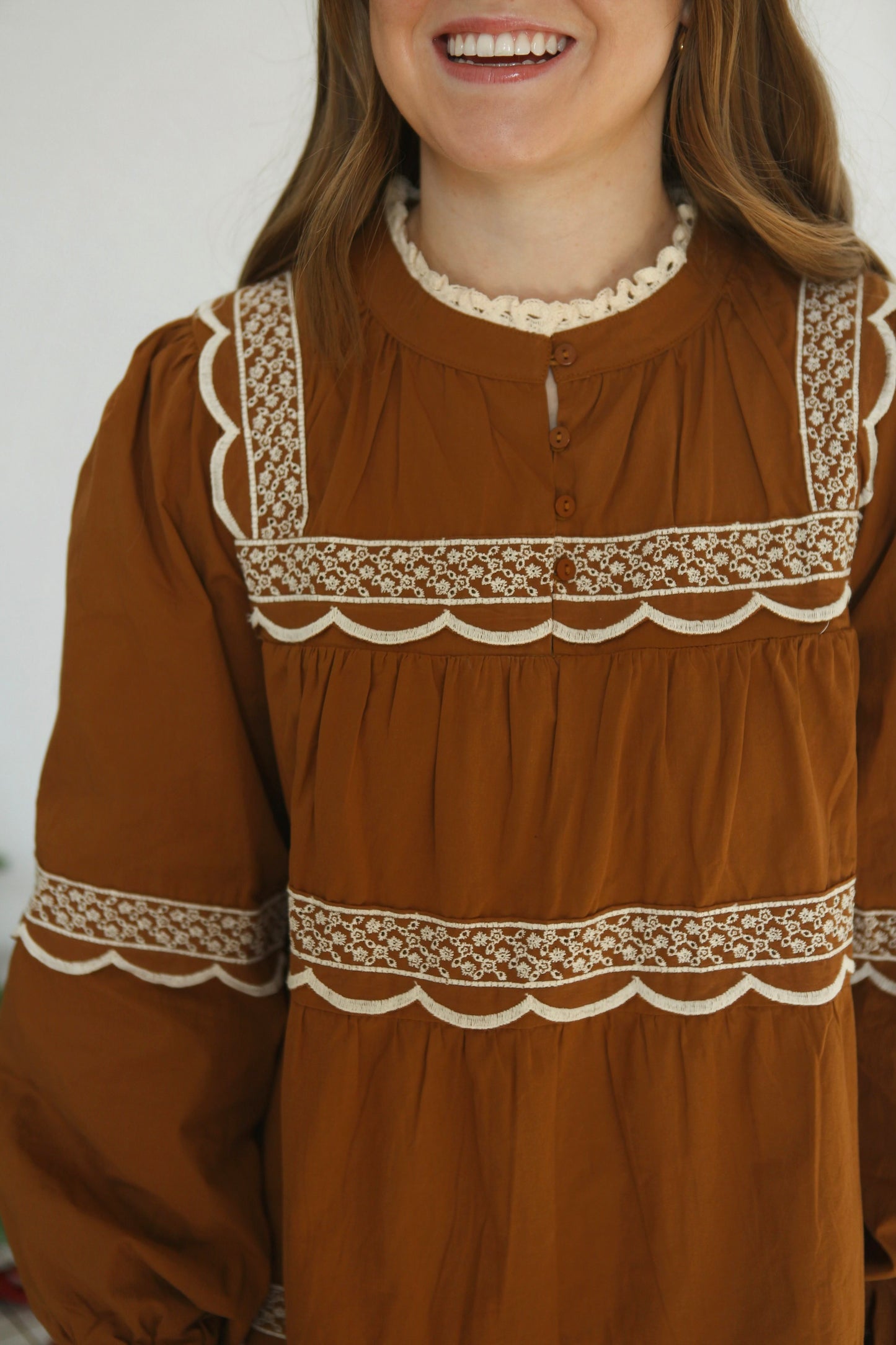 Pecan Dress - Brown