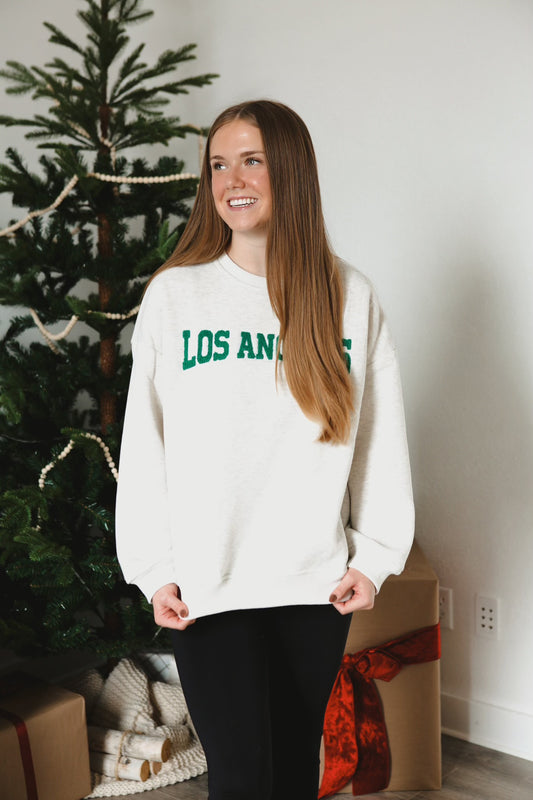Los Angeles Sweatshirt - Light Grey