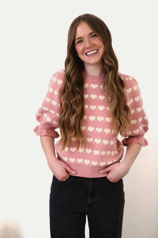 Mallorie Sweater - Blush