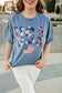 USA Tee - Blue