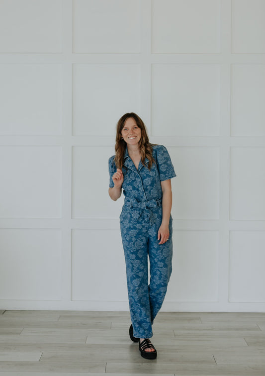 Kacey Jumpsuit - Denim