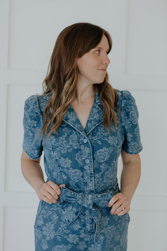 Kacey Jumpsuit - Denim