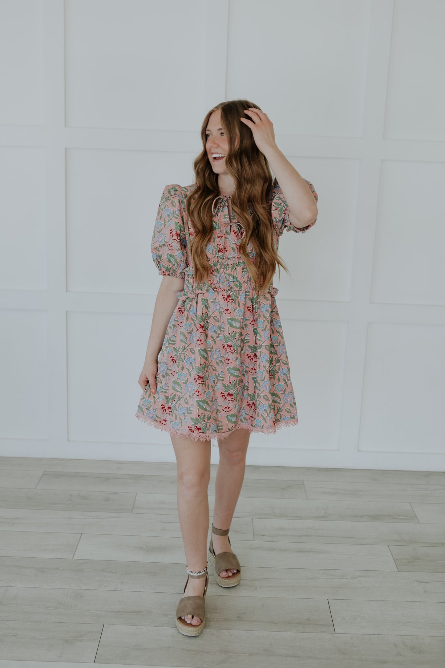Sophie Dress - Pink