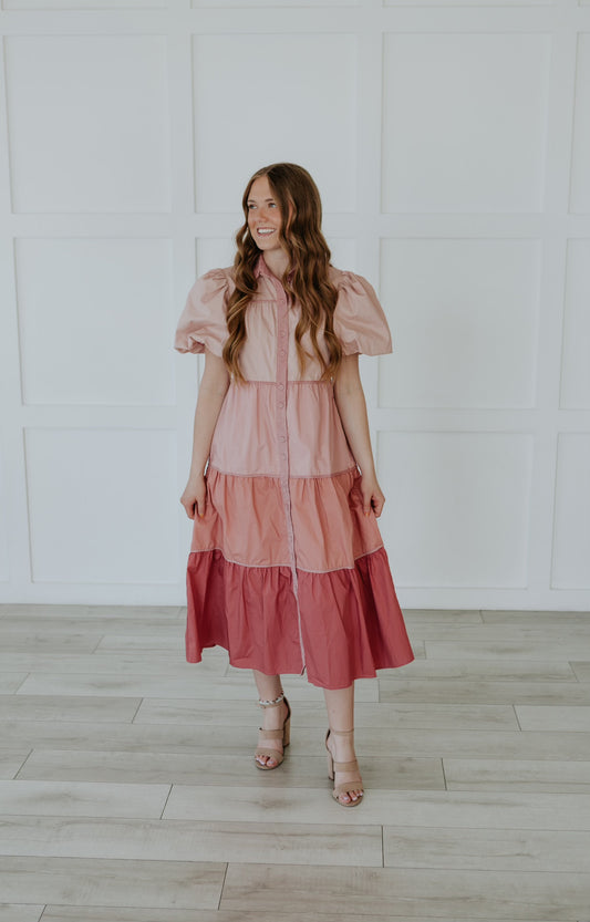 Millie Dress - Pink