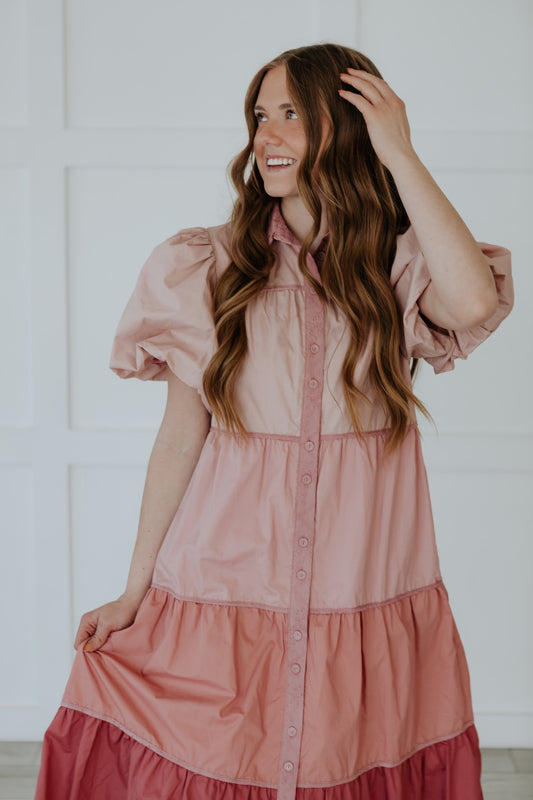 Millie Dress - Pink