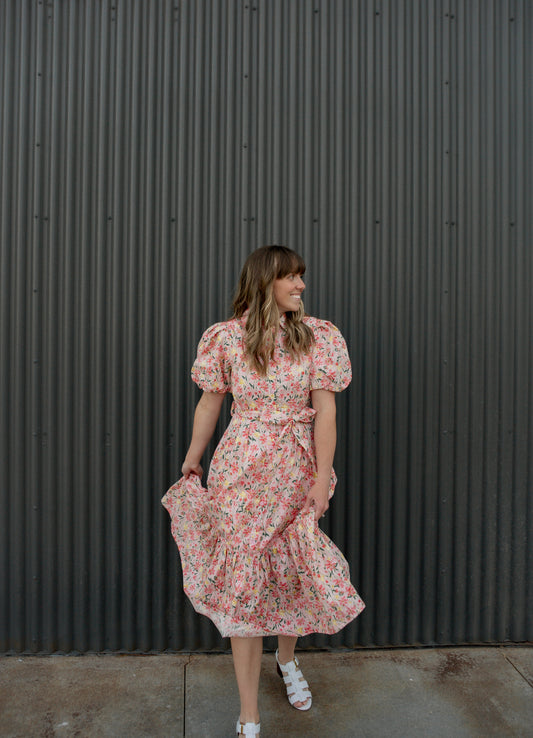 Caroline Dress - Pink