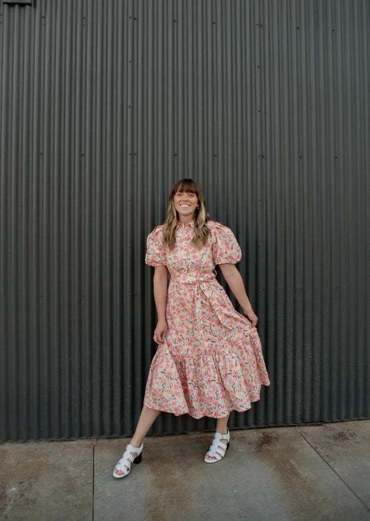 Caroline Dress - Pink