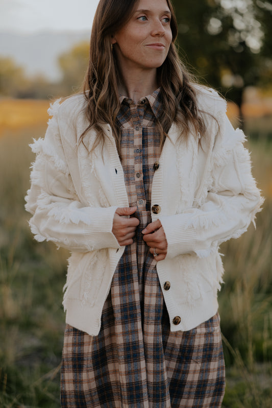 Georgia Fringe Cardigan