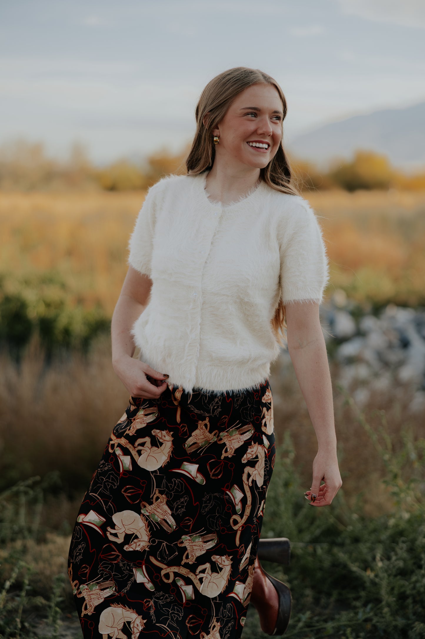 Cheyenne Fuzzy Sweater