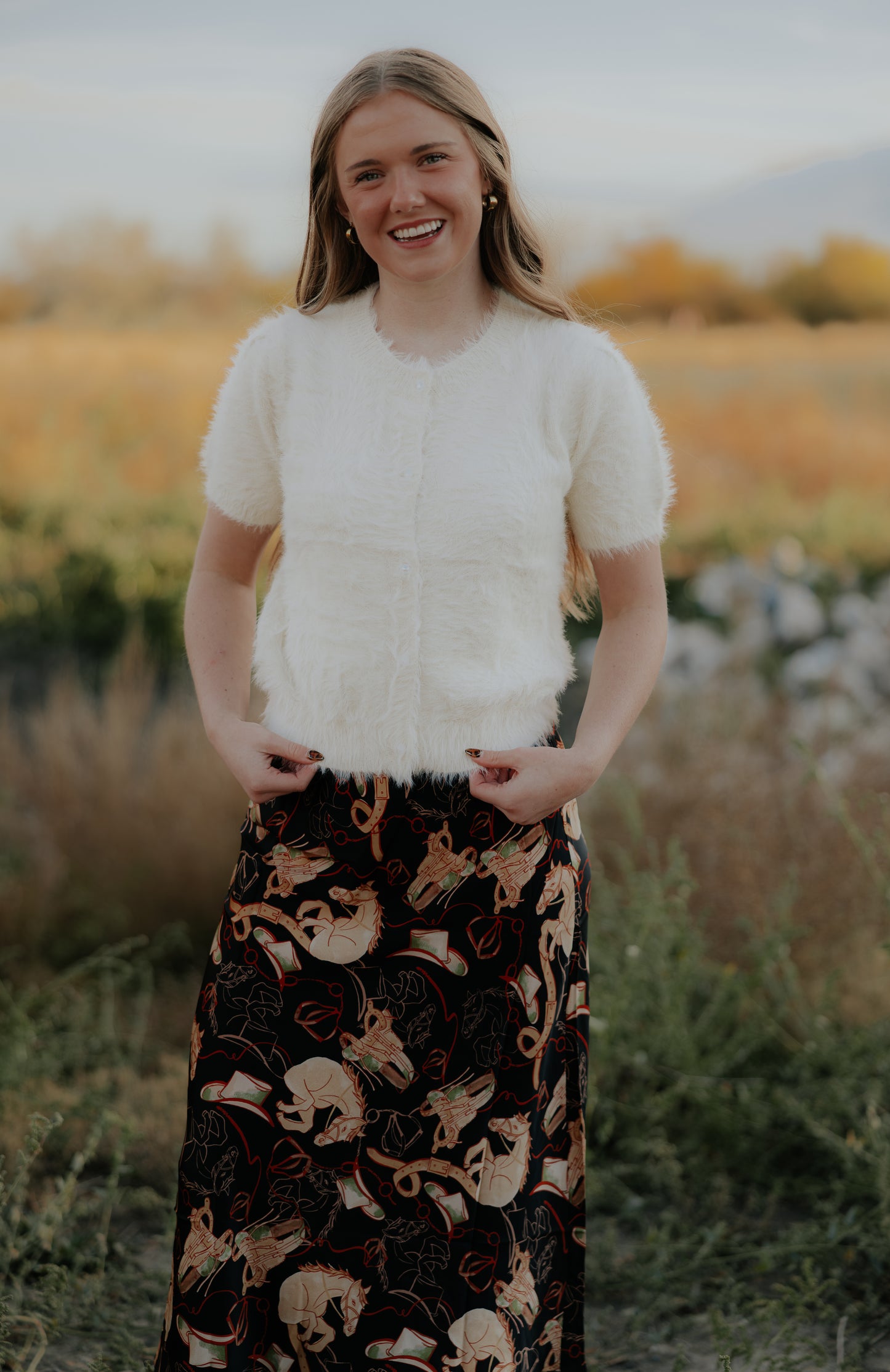 Cheyenne Fuzzy Sweater