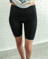 Grayson Biker Shorts - Washed Black