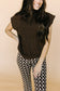 Camryn Sweater Vest - Brown